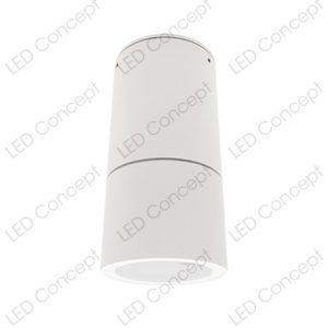 LUMINARIA APLIQUÉ A CIELO SOBREPUESTA CILINDRO BLANCO