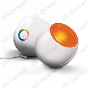 LUMINARIA DE MESA LIC COLOR LED RGB - BLANCA