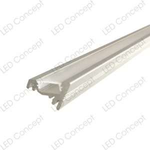 Perfil Aluminio Triangular Sobrepuesto 25x15x3000 mm