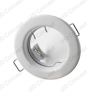 Foco Porta Dicroico GU10 Blanco Fijo